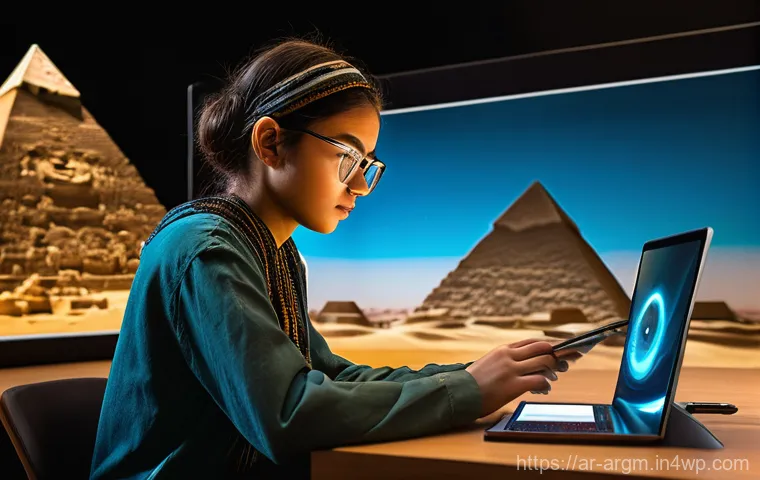 증강현실 기술의 교육적 효과 연구 - **Prompt 1: Interactive Learning in an Augmented Classroom**
"A group of diverse elementary scho... 증강현실 기술의 교육적 효과 연구 - **Prompt 1: Interactive Learning in an Augmented Classroom**
"A group of diverse elementary scho...